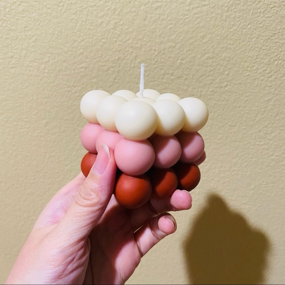 Luxury Bubble Cube Candles Special Order High End One Candle - Picture 1 of 2